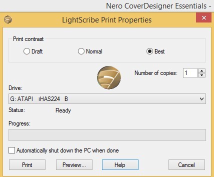 Nero Cover Designer Lightscribe Software Free Download
